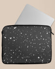 Black Terrazzo Laptop Sleeve