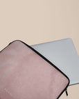 Rose Pink Watercolor Laptop Sleeve