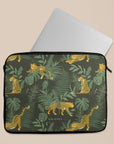 Green Cheetah Laptop Sleeve