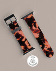 Tortoise Red Apple Watch Band