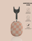 Neutral Wave Checkered AirPods Max Case