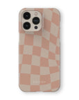Neutral Wave Checkered Phone Case