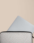 Beige Curl Laptop Sleeve