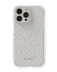 Beige Curl Phone Case