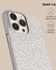 Beige Curl Phone Case
