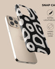 Black & White Paws Phone Case