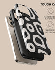 Black & White Paws Phone Case