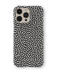 Black & White Tweed Phone Case