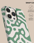 Green Paths Phone Case
