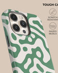 Green Paths Phone Case