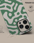 Green Paths Phone Case
