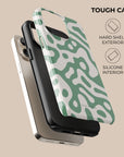 Green Paths Phone Case