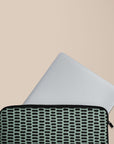Green Mint Dots Laptop Sleeve