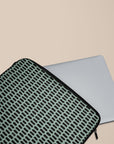 Green Mint Dots Laptop Sleeve