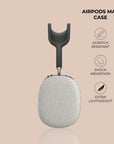 Beige Paths AirPods Max Case