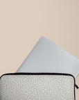 Beige Paths Laptop Sleeve