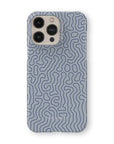 Blue Paths Phone Case
