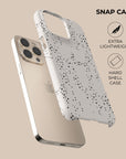 Beige Dots Phone Case