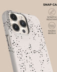 Beige Dots Phone Case