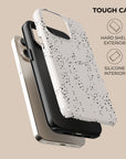 Beige Dots Phone Case