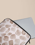 Brown Watercolor Safari Laptop Sleeve