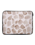 Brown Watercolor Safari Laptop Sleeve