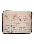 Beige Watercolor Safari Laptop Sleeve