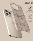 Beige Watercolor Safari Phone Case