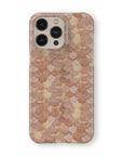 Orange Watercolor Reptile Phone Case