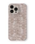 Beige Watercolor Reptile Phone Case
