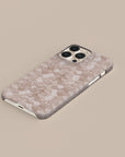 Beige Watercolor Reptile Phone Case