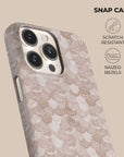 Beige Watercolor Reptile Phone Case