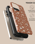 Orange Terrazzo Phone Case