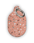 Pinky Terrazzo AirTag Holder