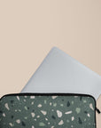 Green Terrazzo Laptop Sleeve