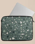 Green Terrazzo Laptop Sleeve