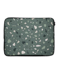 Green Terrazzo Laptop Sleeve
