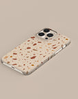 Cream Terrazzo Phone Case