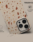 Cream Terrazzo Phone Case