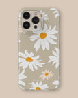 Beige Daisy Phone Case