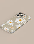 Beige Daisy Phone Case