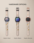 Pink Bouquet Galaxy Watch Band