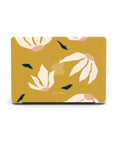 Burnt Yellow Flowers MacBook Case