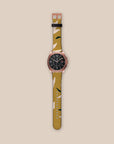 Burnt Yellow Flowers Galaxy Watch Band