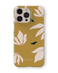 Burnt Yellow Flowers Phone Case