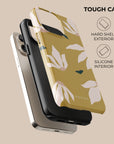 Burnt Yellow Flowers Phone Case