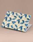Blue Leafs MacBook Case