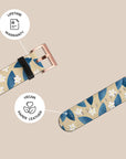 Blue Leafs Galaxy Watch Band