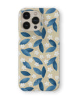 Blue Leafs Phone Case