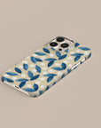 Blue Leafs Phone Case